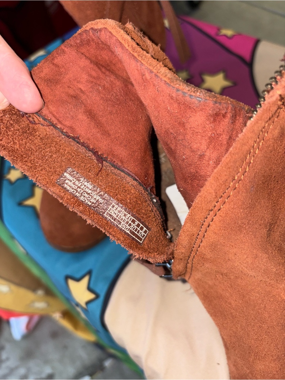 Toms Rust Suede Ankle Booties - Picture 13 of 16